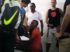Fresh meat on the toilet